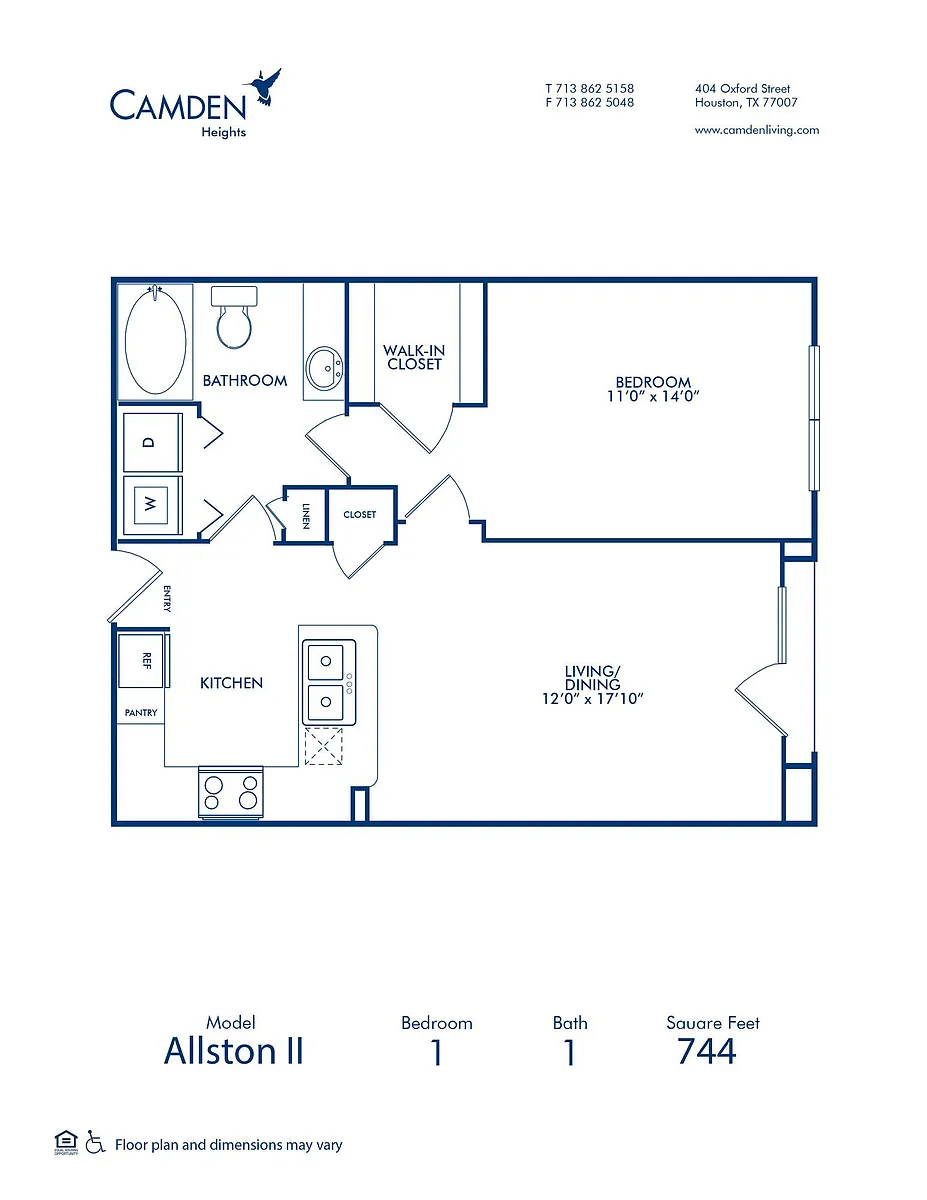 Floor plan The Allston II