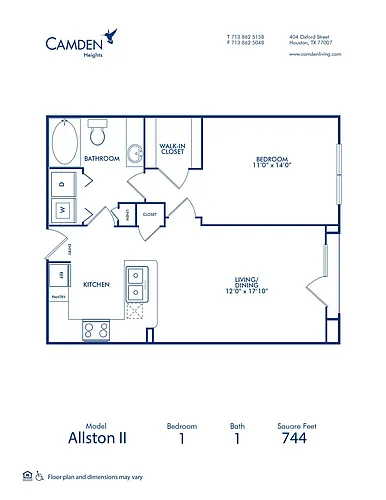 Floor plan The Allston II