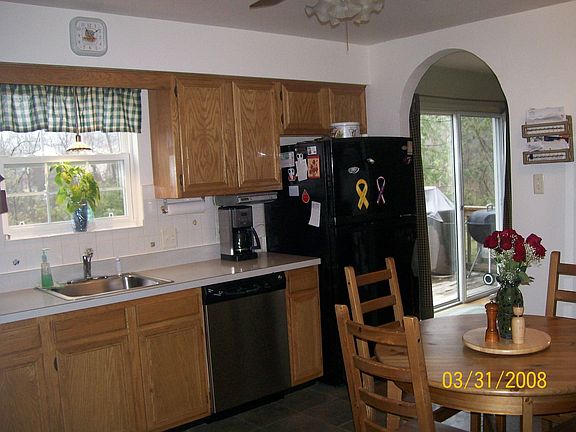 Great view from kitchen