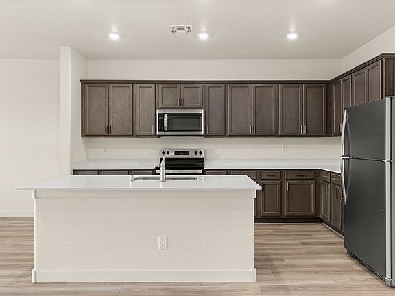 A chef-ready kitchen awaits.