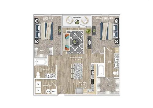Floor plan B2