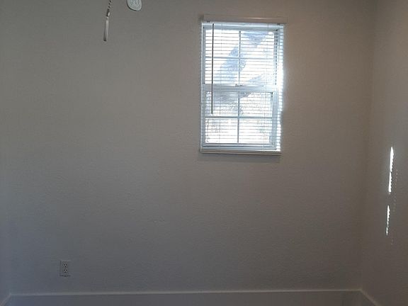 opposite end of living room from fireplace