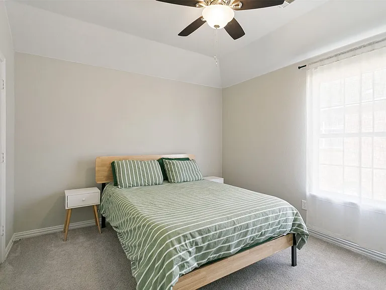 1 of 3 upstairs secondary bedrooms
