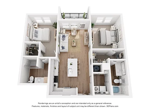 Floor plan Handley