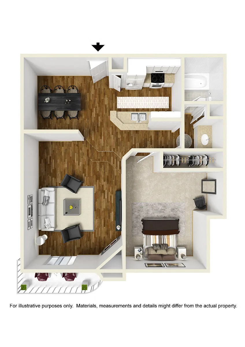 Floor plan 1A