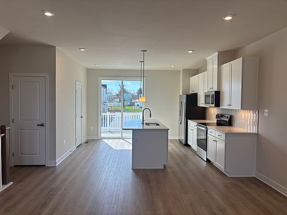 Kitchen and Living room