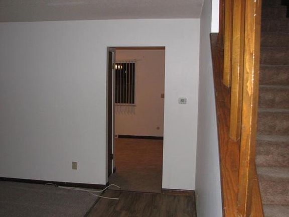 Living room leading into kitchen