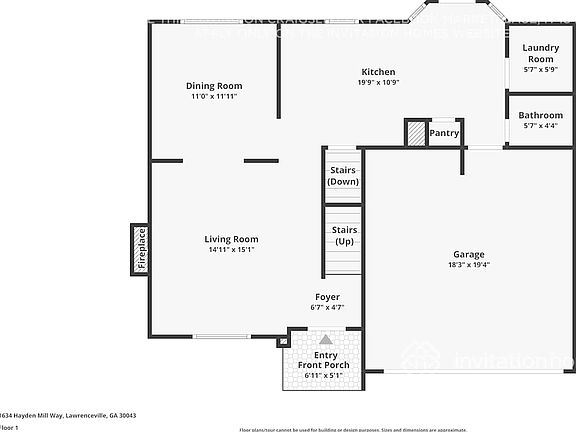2nd image of 1634 Hayden Mill Way