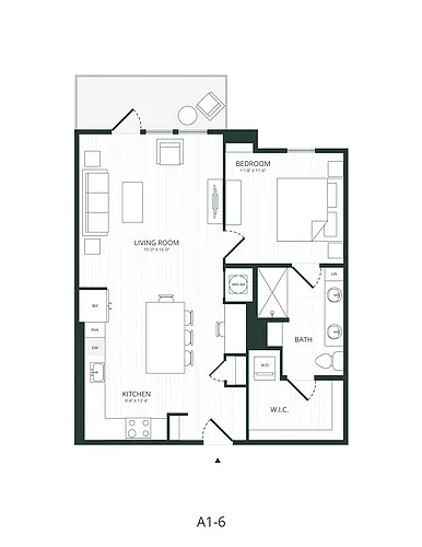 Floor plan A16