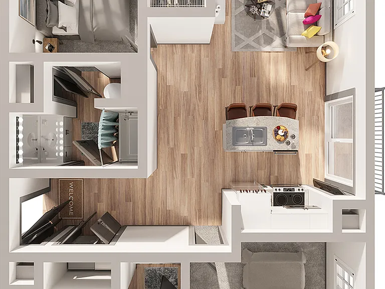Legacy North - B2LC0 Floor Plan Legacy North - B2LC0 Floor Plan