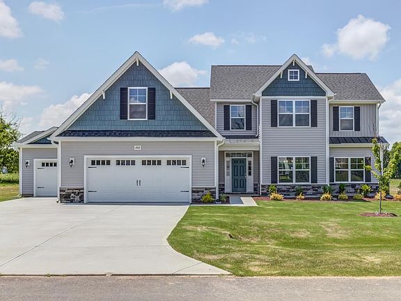 Elevation C with 3 Car Garage Option