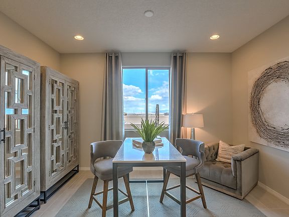 Bedroom 3 converts into a den to create a flexible room if an additional bedroom isn t necessary.