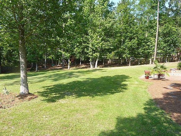 Huge private back yard