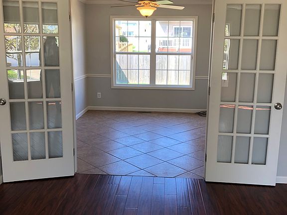 Front room to office/dining 