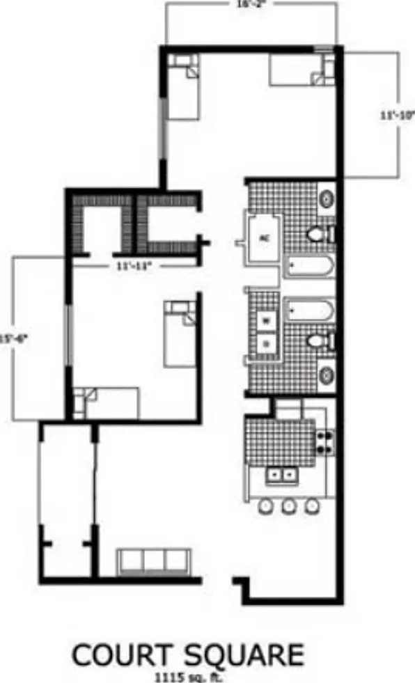 Court Square Condo Unit F-204 — Photo 3
