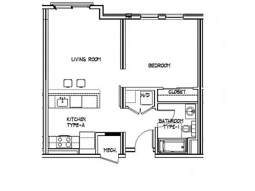 Floor plan A1D