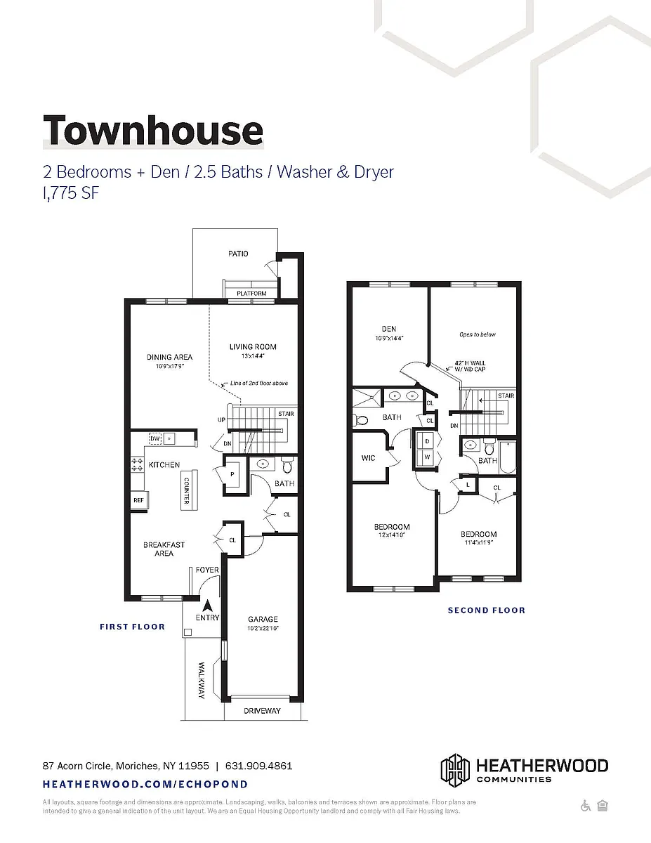 Floor plan The Townhouse