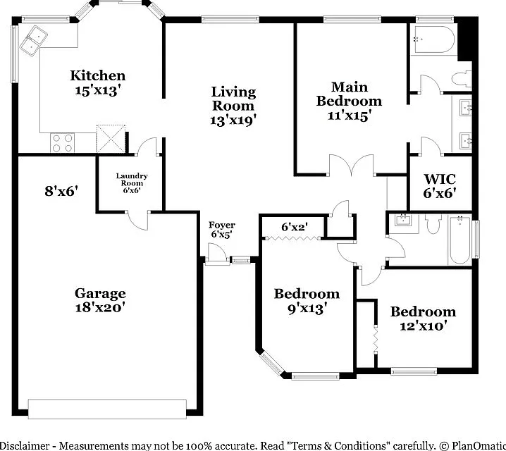 3 bed, 2.0 bath, 1456 sqft, $2,135 — Photo 2