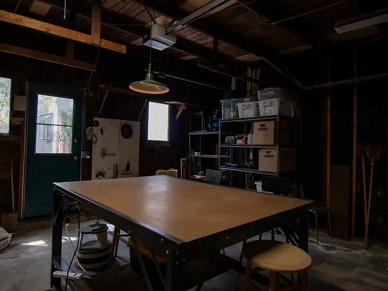garage workspace or parking