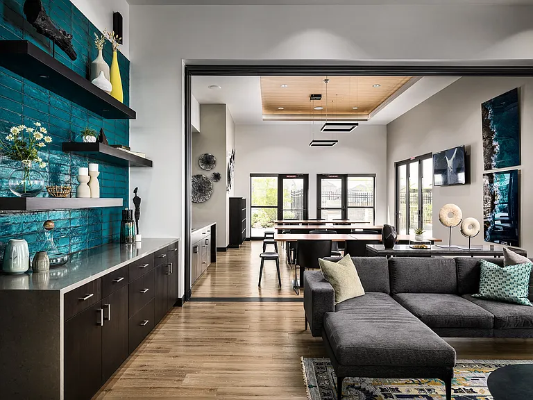 A clubhouse that doubles as your extra living room.