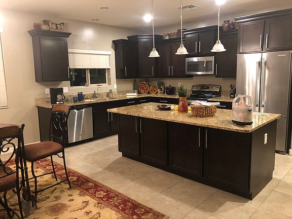 Granite and Stainless Steel 