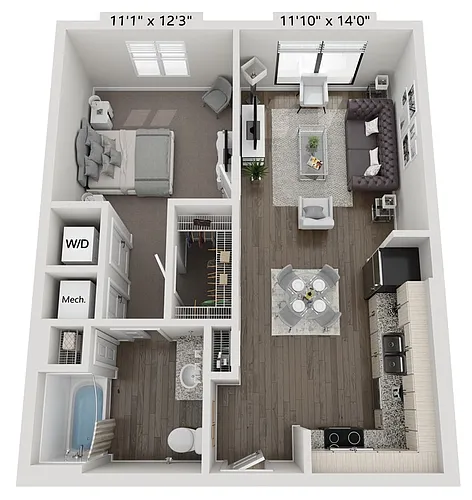 Floor plan The Radnor