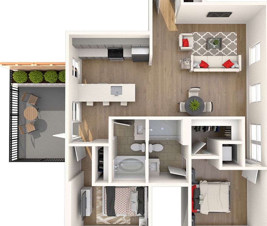 2nd image of 1813 35th St NW Unit 105