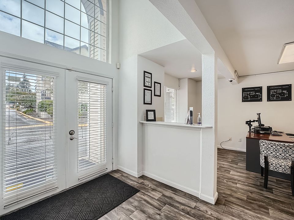 Interior of Leasing Office at Brookhaven Apartments in Federal Way, Washington