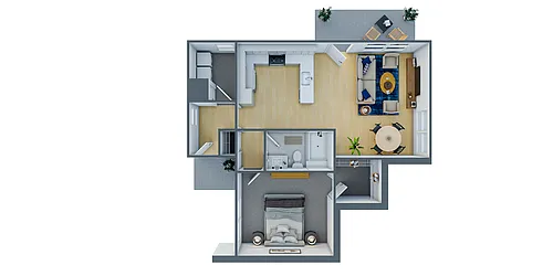Floor plan Gable