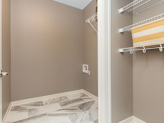 Washer and dryer are in the unit now