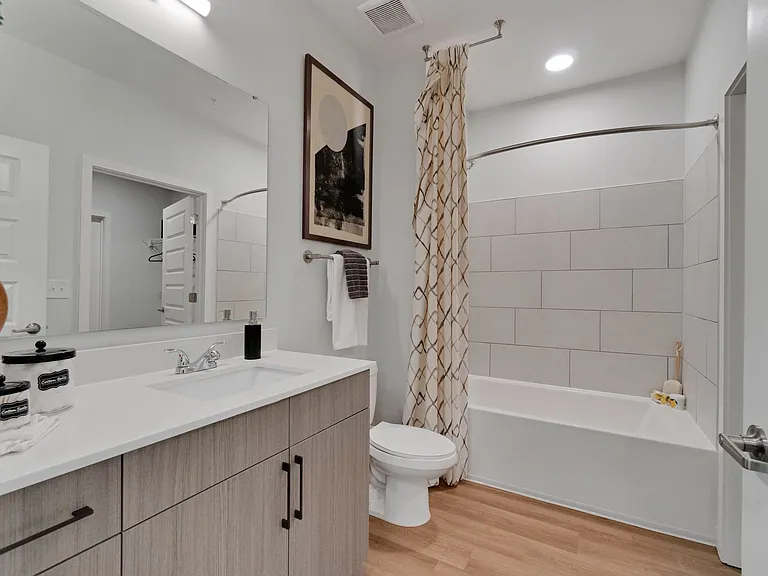 Bathroom options with thoughtful details