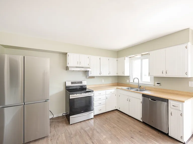 Kitchen with updated appliances