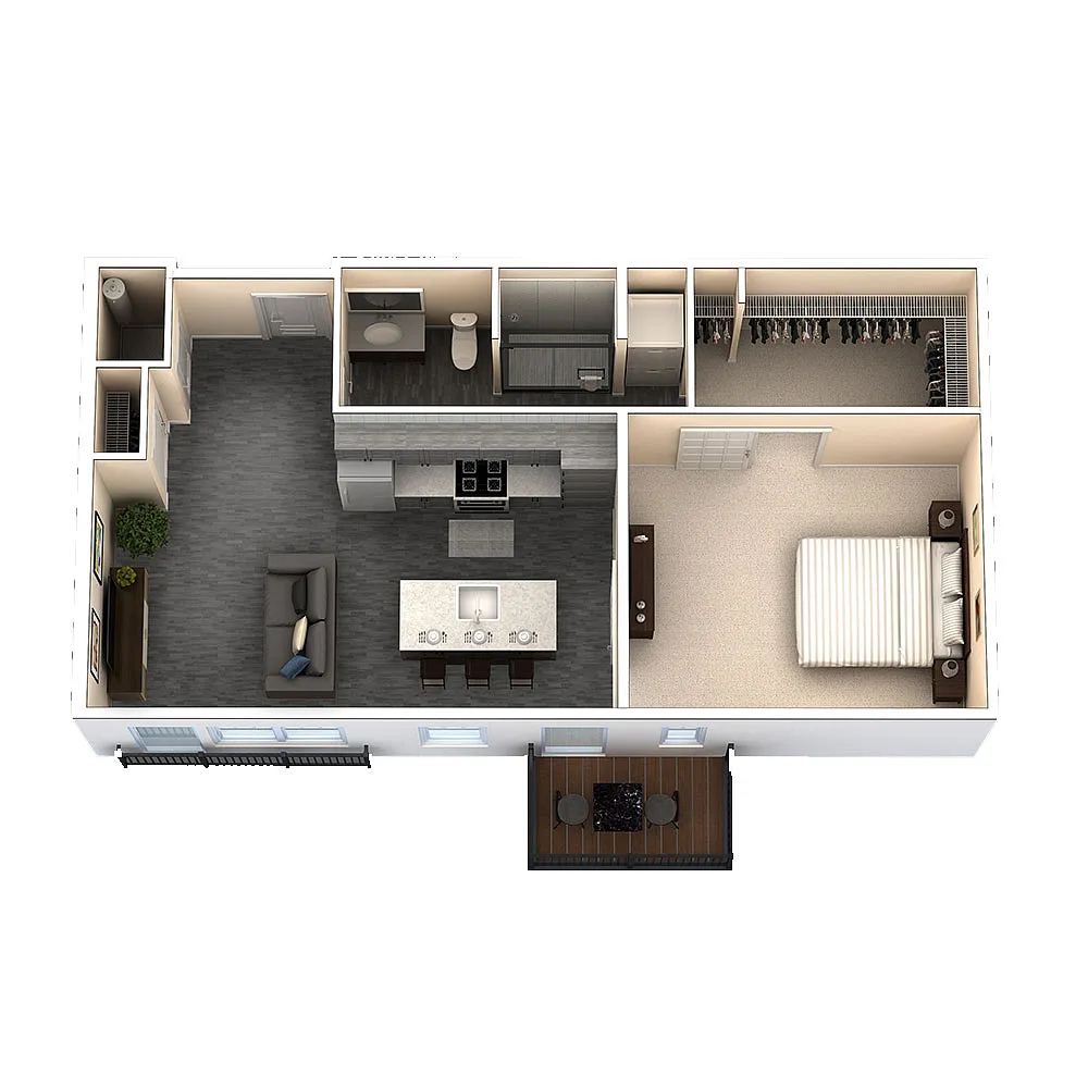 Floor plan Hyde