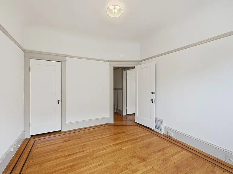 2nd bedroom, alternate view from window to the hall