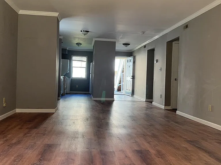 Living Room + Dining + Kitchen