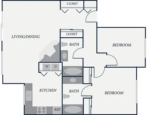 Floor plan Williamsburg