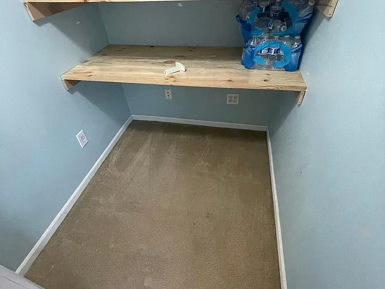 Storage closet upstairs