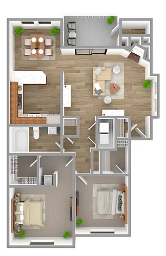 Floor plan Carmel Upstairs