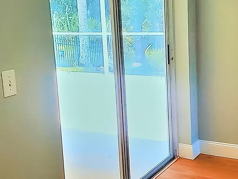Slider to Lanai from Master Bedroom