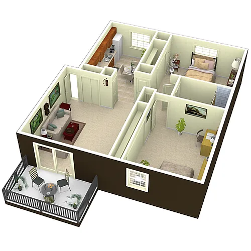 Floor plan Saratoga