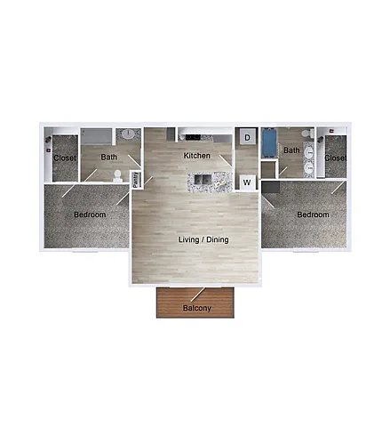 Floor plan B2