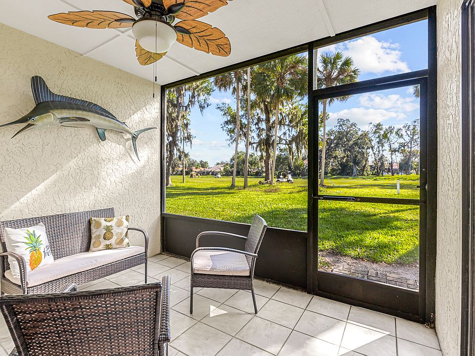 View from the patio - La Cita Golf Course in Titusville