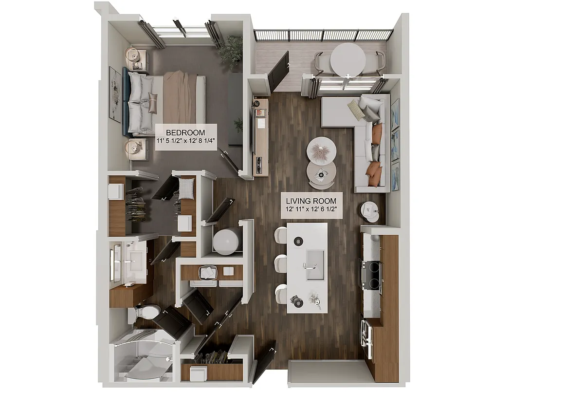 Floor plan Horizon (A1A)