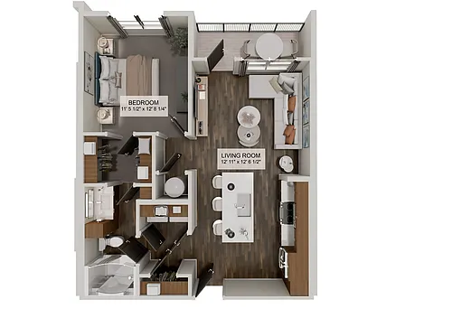 Floor plan Horizon (A1A)