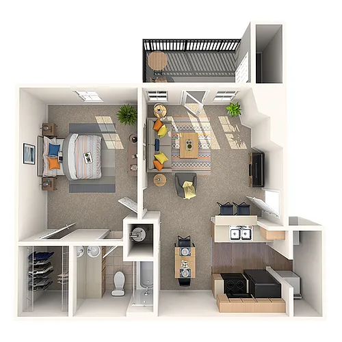 Floor plan Rose