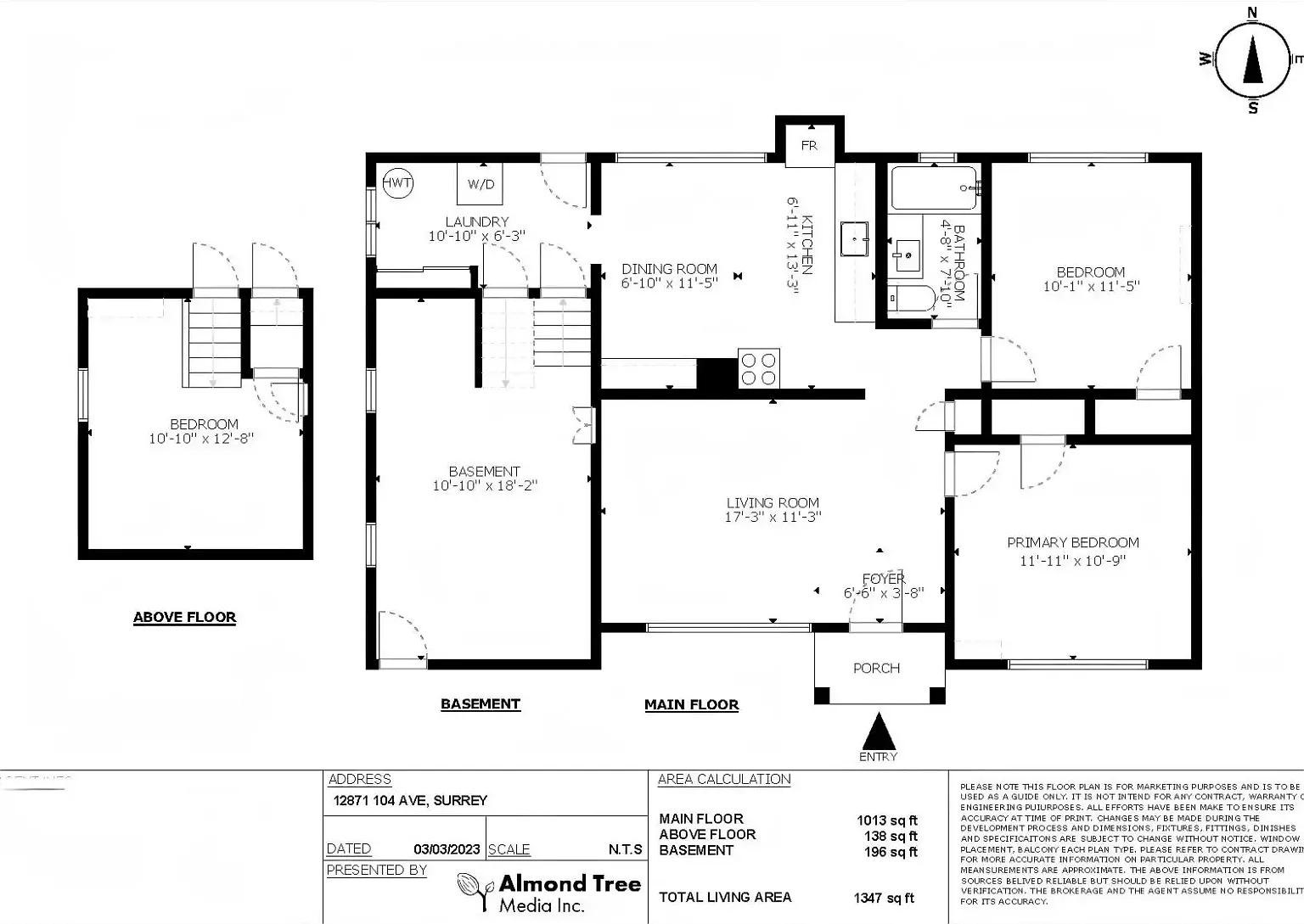 4 bed, 1347 sqft, $3,200 — Photo 2