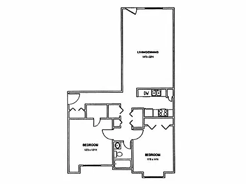 Floor plan The Avalon