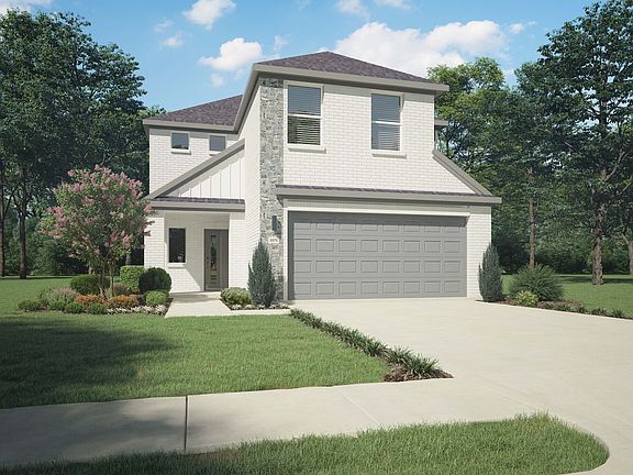 Elevation C in the Maple home plan by Trophy Signature Homes - REPRESENTATIVE PHOTO