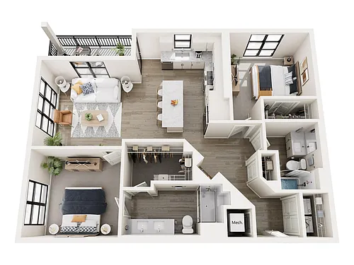 Floor plan B2