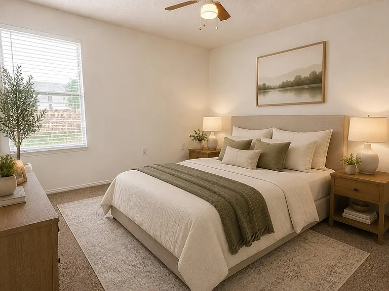 2nd bedroom virtually staged